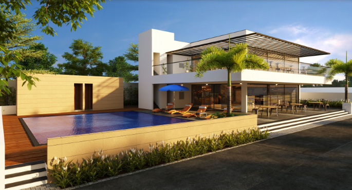 Swimming pool & Clumb House, Mundra